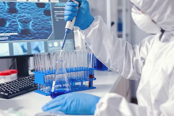 Profissional de laboratório